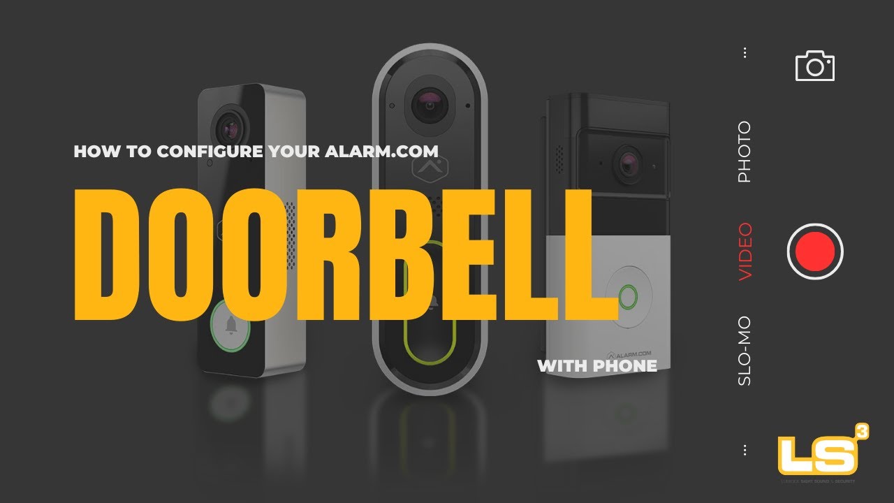 Configuring Your Alarm.com Doorbell Using the Mobile App