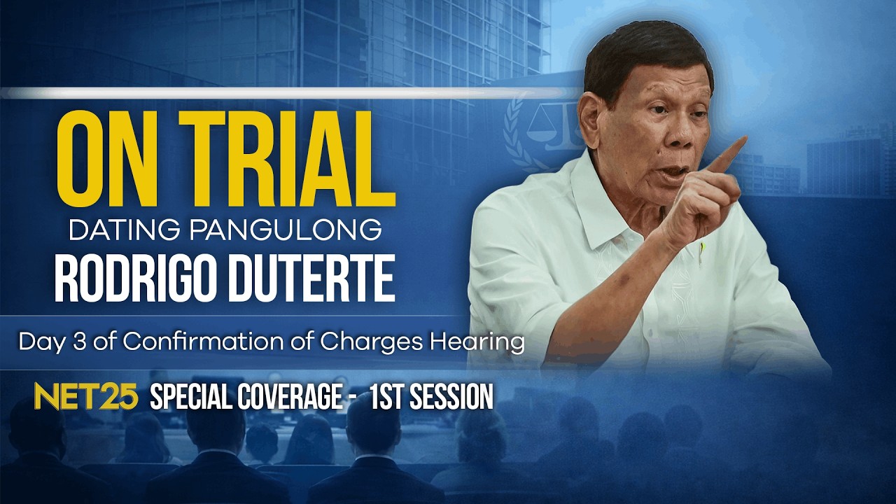Day 3 of confirmation of charges hearing – 1st session | February 26, 2026