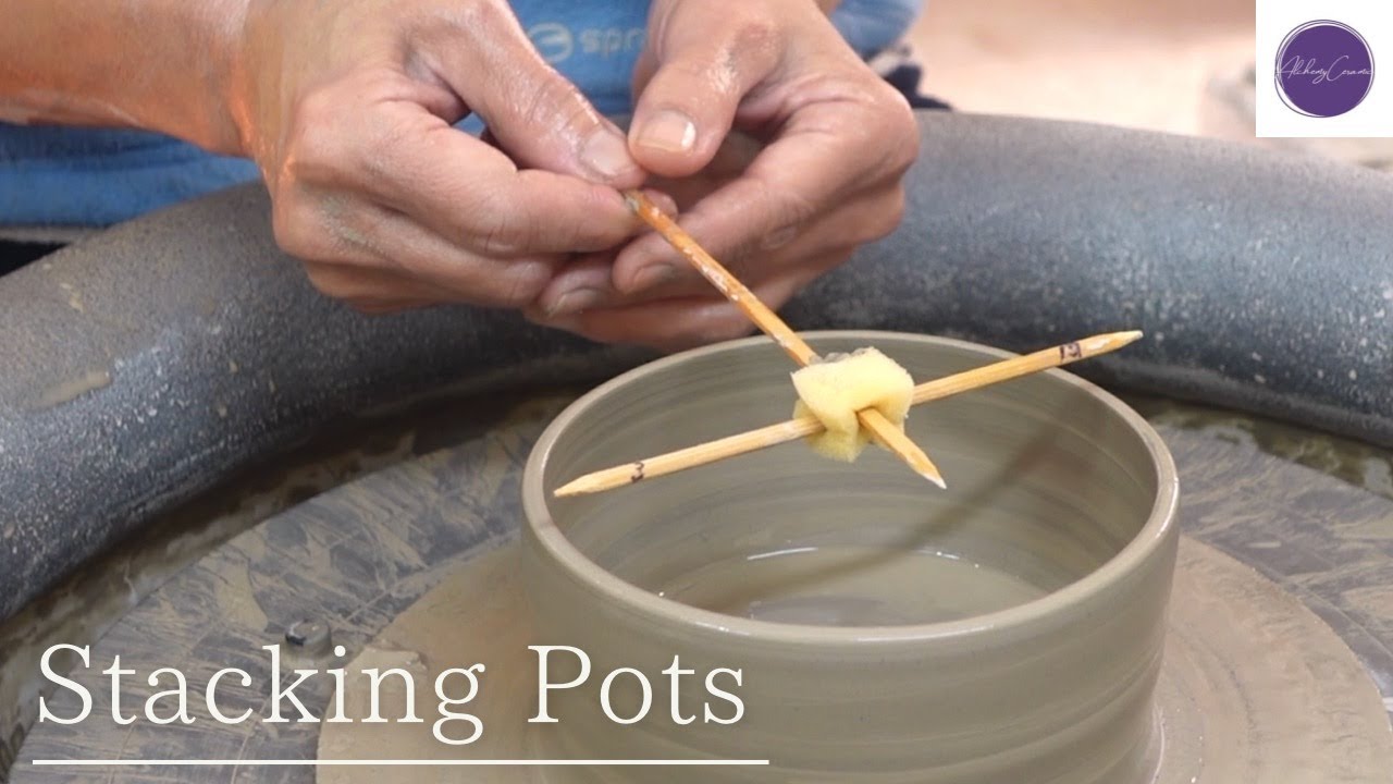Throwing Stacking Pots on the Pottery Wheel