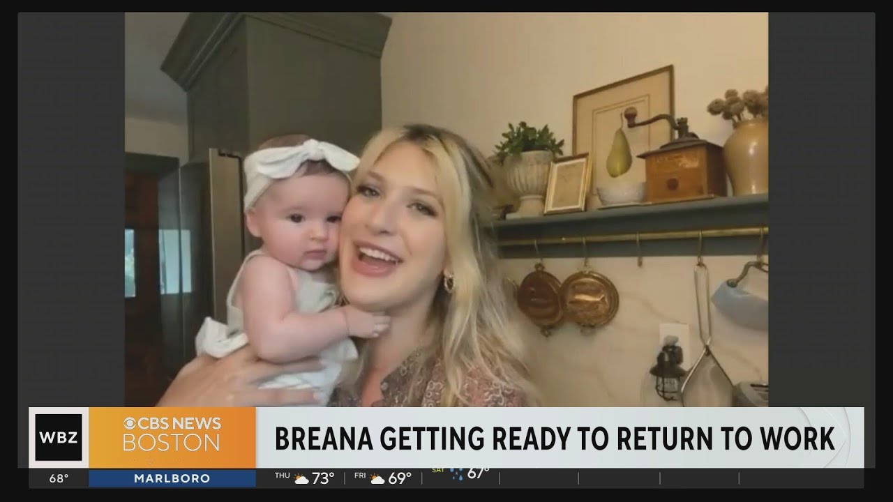 New mother Breana Pitts excited for return to WBZ
