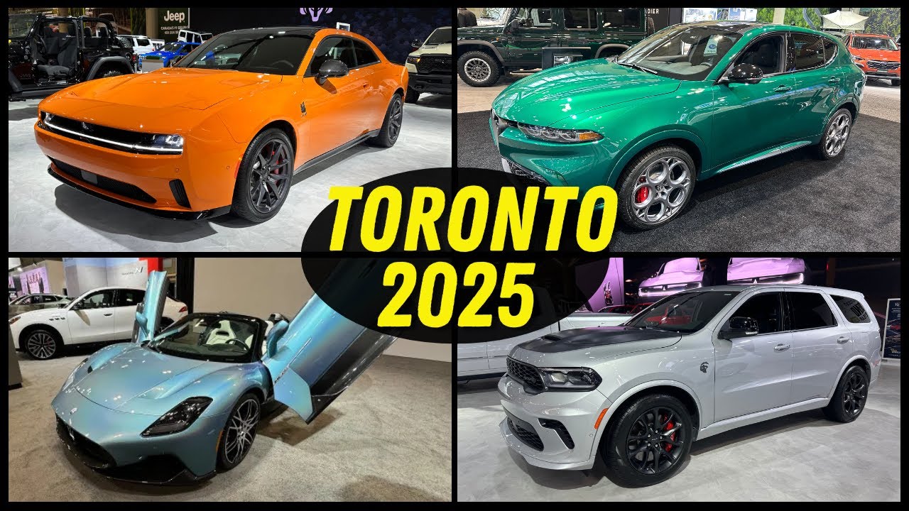 2025 Toronto Auto Show -- Mopar Highlights (Dodge, Chrysler, Alfa Romeo, Maserati, & Fiat) - PART 1