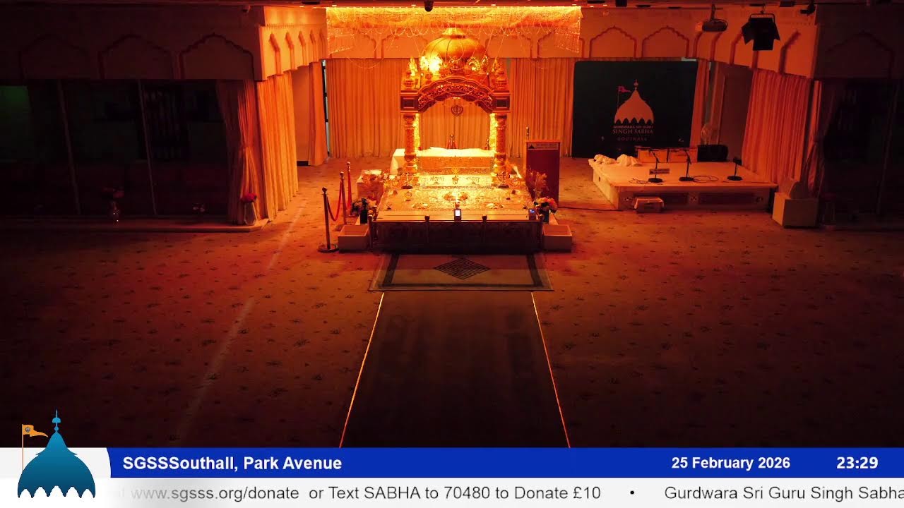 SGSS Southall, Park Ave - Evening Livestream
