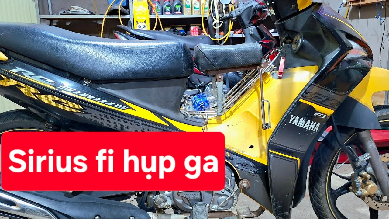 Sirius Fi hụp ga đầu