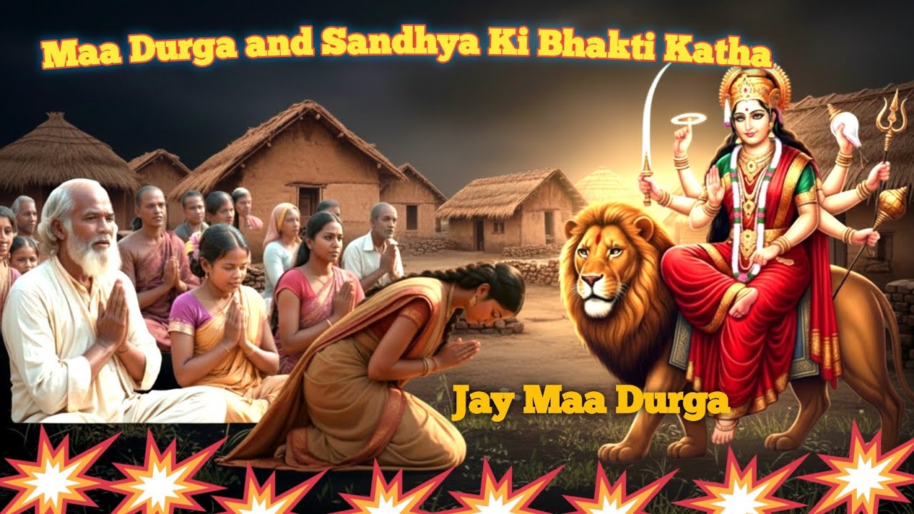 Maa Durga and Sandhya Ki Bhakti Katha | The Divine Power of Faith