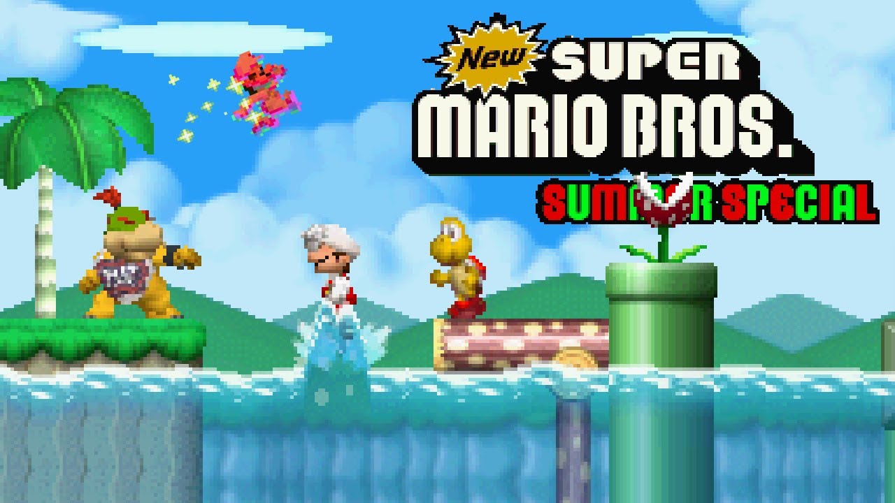 New Super Mario Bros. - Summer Special • New Super Mario Bros. ROM Hack