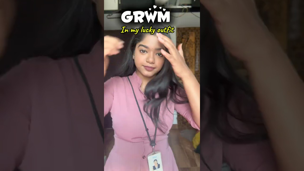 GRWM in my lucky outfit❤️