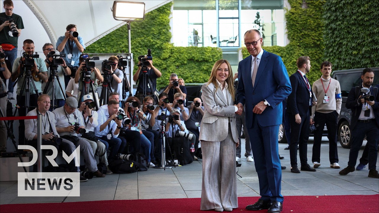 BREAKING NEWS: Merz Welcomes Meloni to Berlin as Europe&rsquo;s Top Leaders Gather for E5 Summit | AC1G