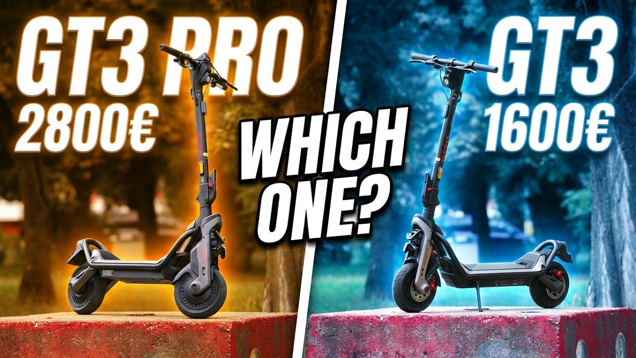 SEGWAY GT3 Pro vs GT3 - oplatí sa priplatiť viac ako 1000€? | porovnanie