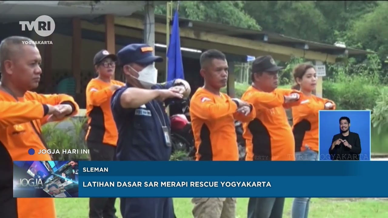 Latihan Dasar SAR Merapi Rescue YK