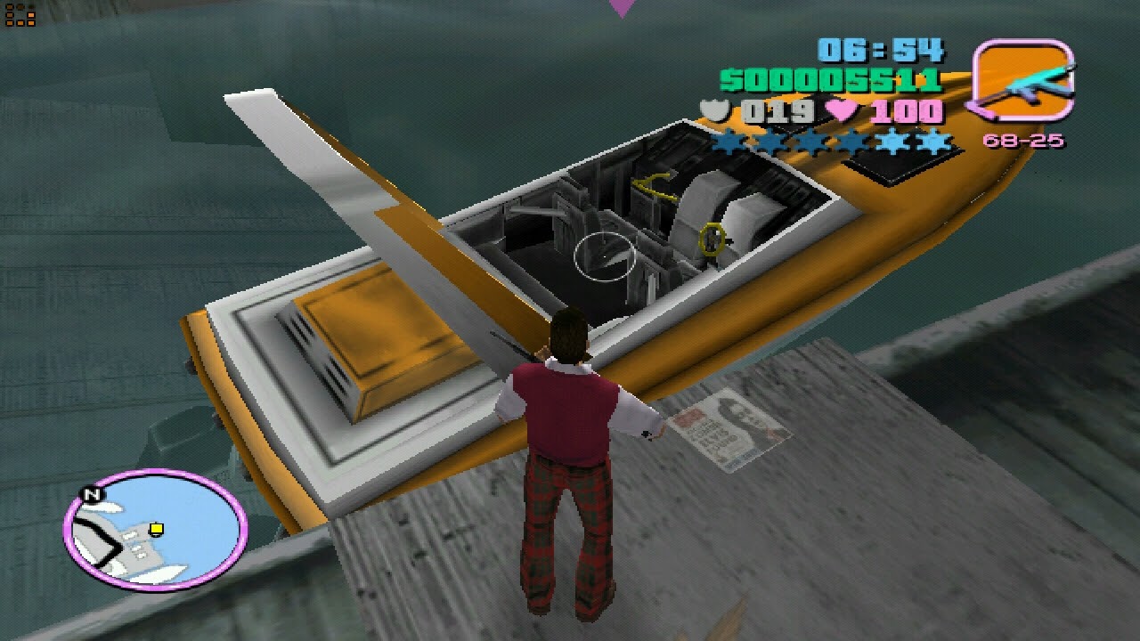 GTA  Vice City Misión 05 Ricardo Díaz 03 El barco más rápido