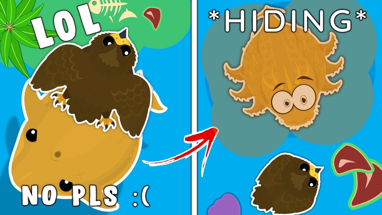 WHALE TAKES REVENGE on TOXIC GOLDEN EAGLE in MOPE.IO