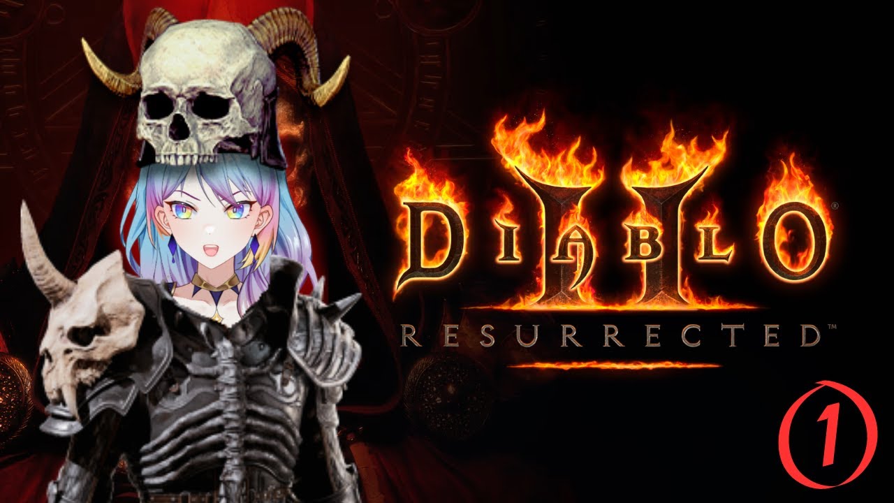 【Diablo II: Resurrected】FIRST PLAYTHROUGH AS A NECROMANCER | # 1