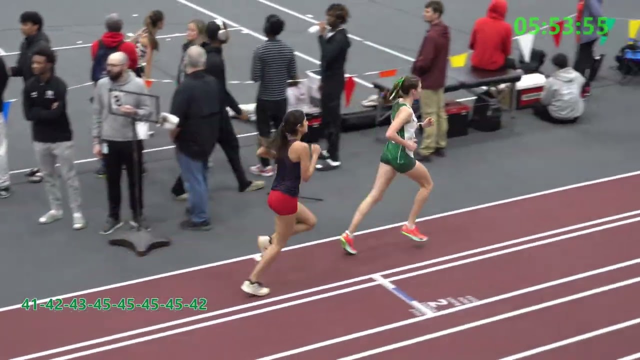 2026 02 04 Nat Dist Indoor Champs Girls 3200m
