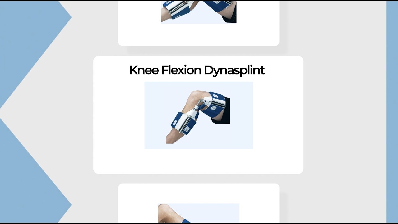 Knee Flexion Dynasplint Fitting Video