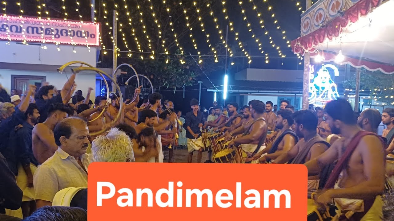 Pandimelam | Pallavur Sathi and sudhi | pongal Mahothsavam | Vithanassery Nemmara | Chenda Melam 