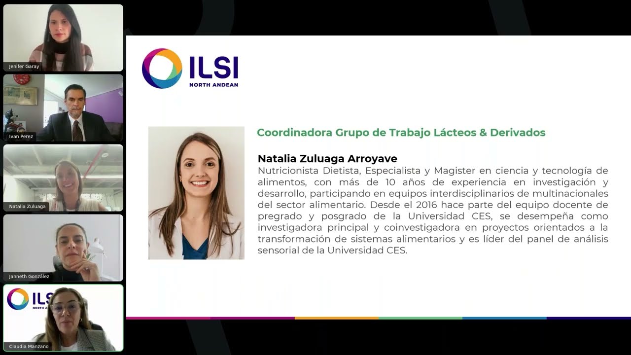 ILSI Nor Andino - SESIÓN 1: MICROBIOTA EN ACCIÓN: UN UNIVERSO POR DESCUBRIR EN NUTRICIÓN Y SALUD