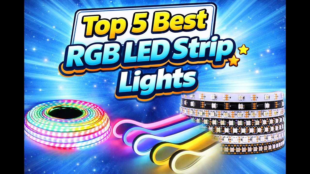 👉 Top 5 Best RGB LED Strip Lights | Smart, Music Sync & Budget Picks