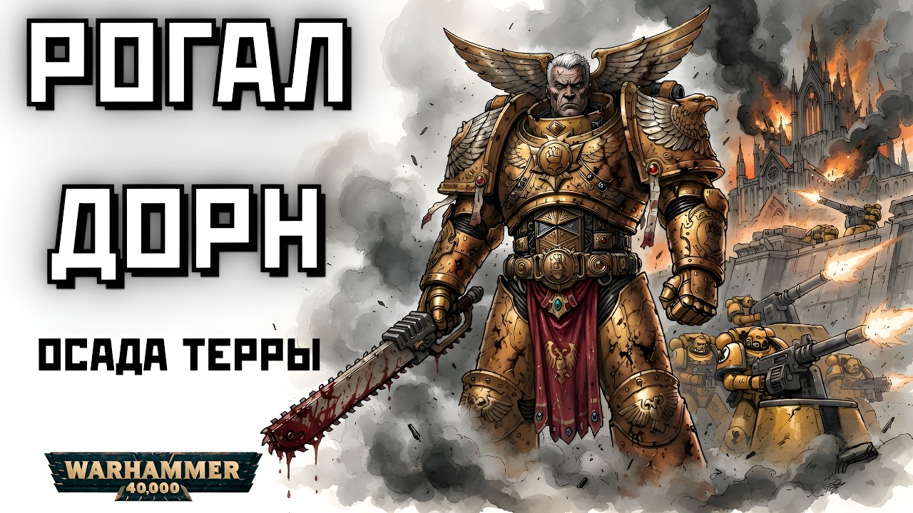 Рогал Дорн - Осада Терры | Epic Industrial Doom Metal | Warhammer 40K