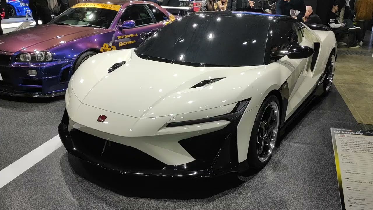 NSX トリビュートバイイタルデザイン 東京オートサロン２０２６ MR HIRO CAR STUDIO × ITALDESIGN