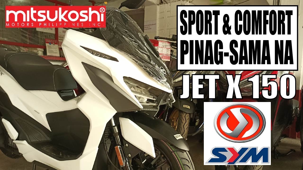 All New SYM Jet X 150 Walk-around Review
