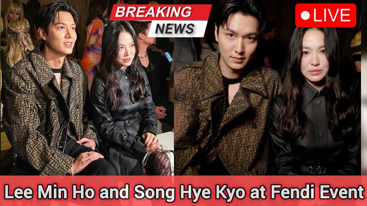 FASHION WEEK BUZZ: Lee Min Ho and Song Hye Kyo Reunite at Fendi Event in New York!!