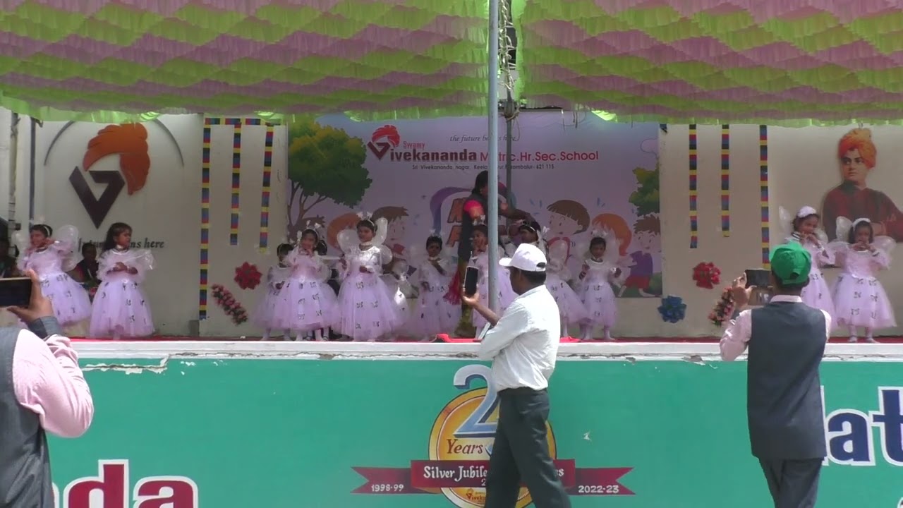 Cute Angels Dance | Kids Fest | Swamy Vivekananda Matric Hr Sec School, Keelapuliyur