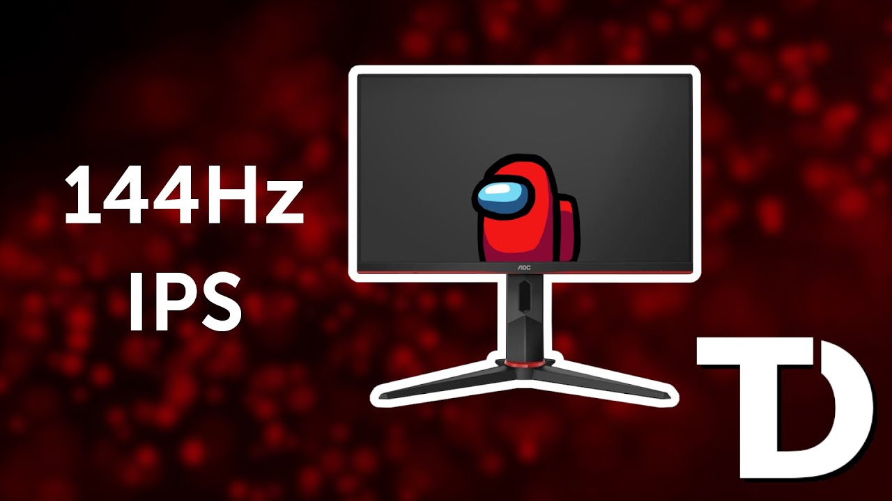 Geriausias 144Hz monitorius už kainą! - AOC 24G2U apžvalga