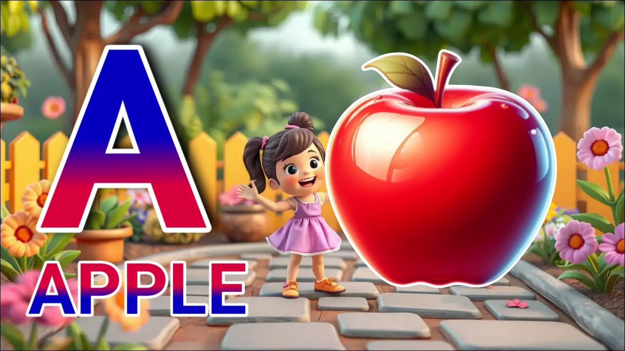 Phonics Song 2 with TWO Words in 3D - A For Airplane - ABC Alphabet Songs  @kitkatkids #kidsvideo