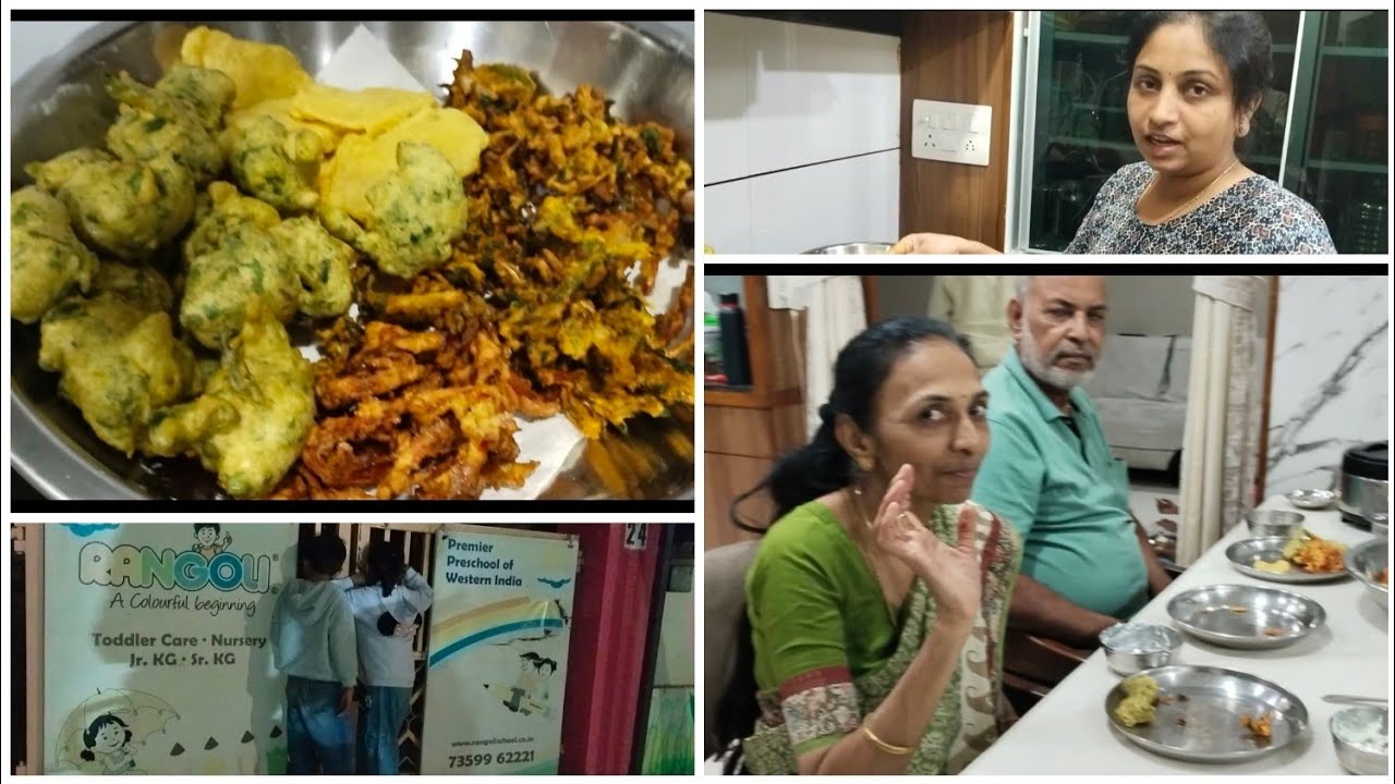 Sunday na divase family sathe Bhajiya party kari Ane Rahi shlok ne lai ne garden ma gaya 
