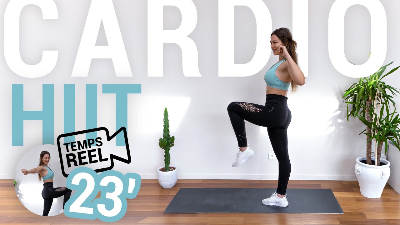 HIIT FULLBODY - Cardio 23' et versions SANS IMPACT !
