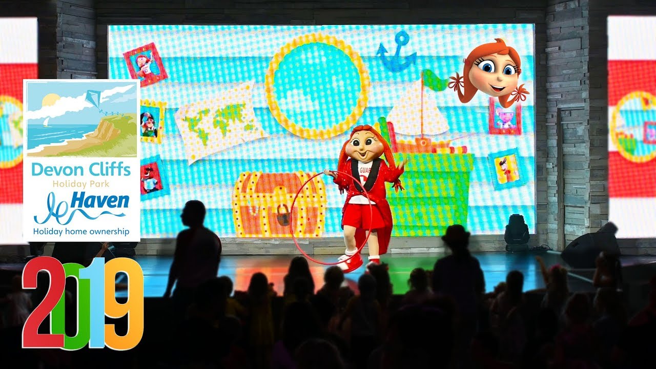 Devon Cliffs Seaside Squad Polly the Lifeguard Live on Stage 2019