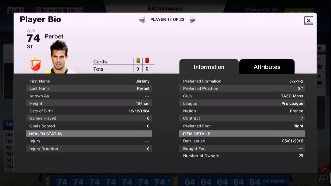 FIFA 12 Ultimate Team Of The Week | 02 May 2012 PLUS Community Team(s) of the Year