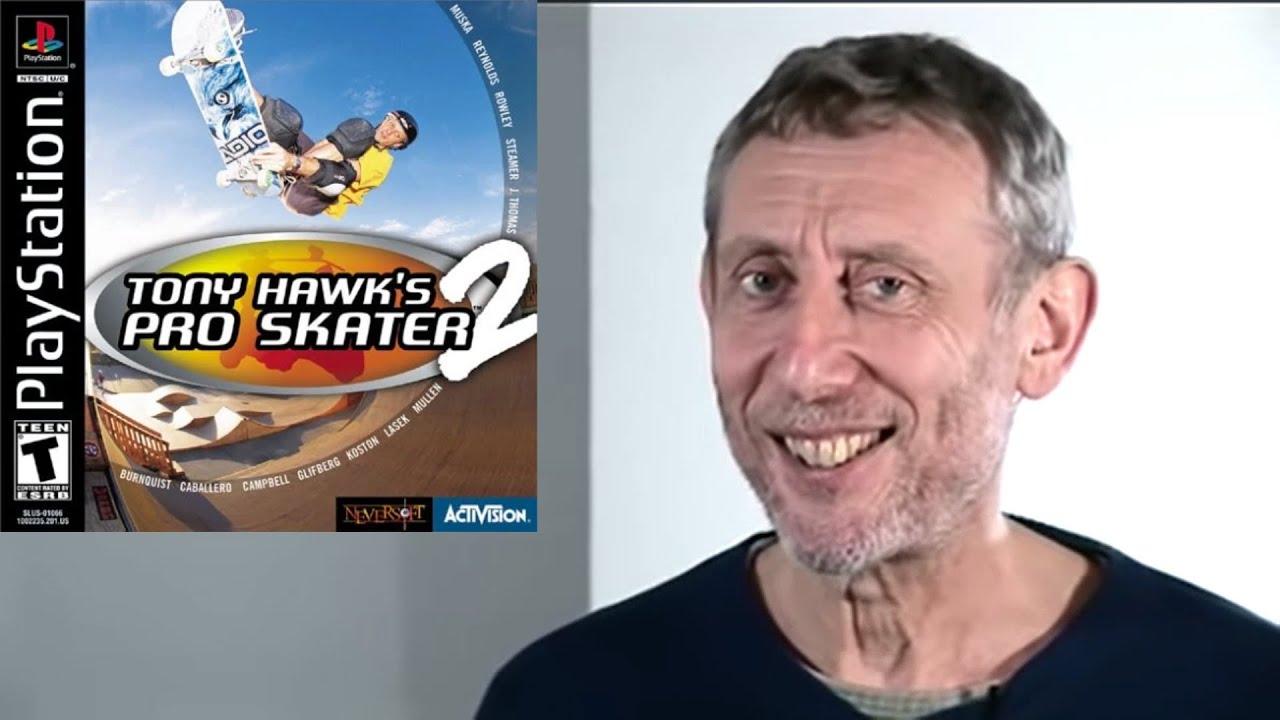 Michael Rosen describes the Tony Hawk Pro Skater (#THPS) games
