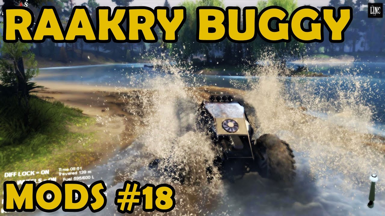Spin Tires|Mod Review #18 - Raakry Dune Buggy