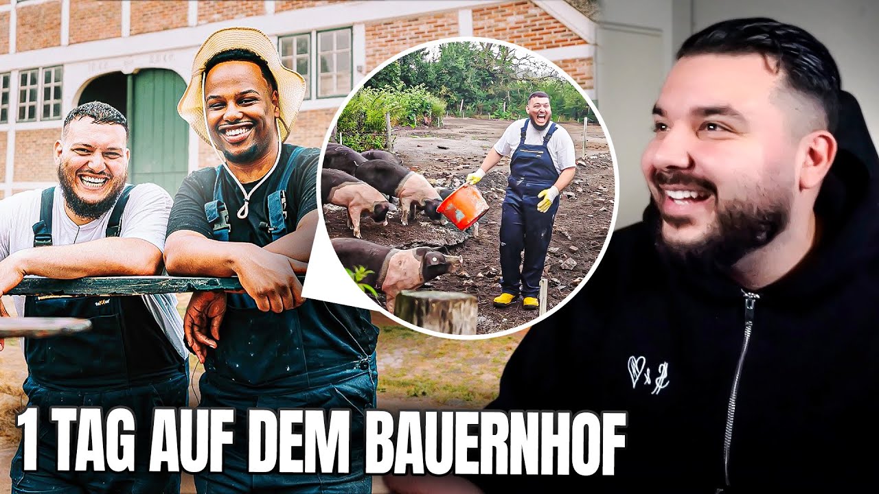 EIN TAG AUF EINEM BAUERNHOF MIT ABUGOKU & ABDI 😂