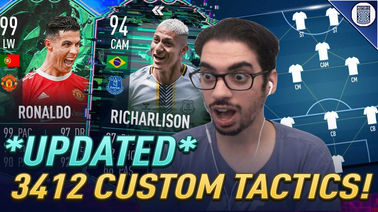 *UPDATED* 3412 CUSTOM TACTICS!! (IMO) FORMATION & INSTRUCTIONS FIFA 22 ULTIMATE TEAM