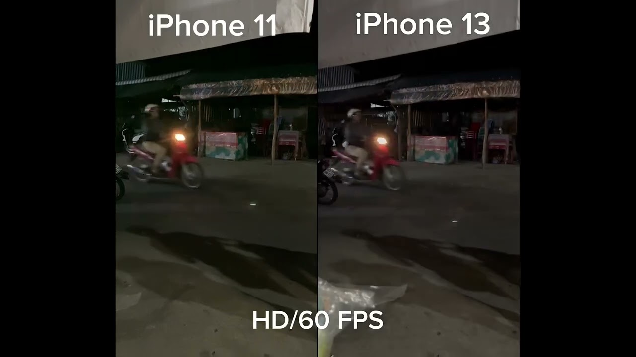 iPhone 11 vs iPhone 13 video test (Night) / LMP 2026