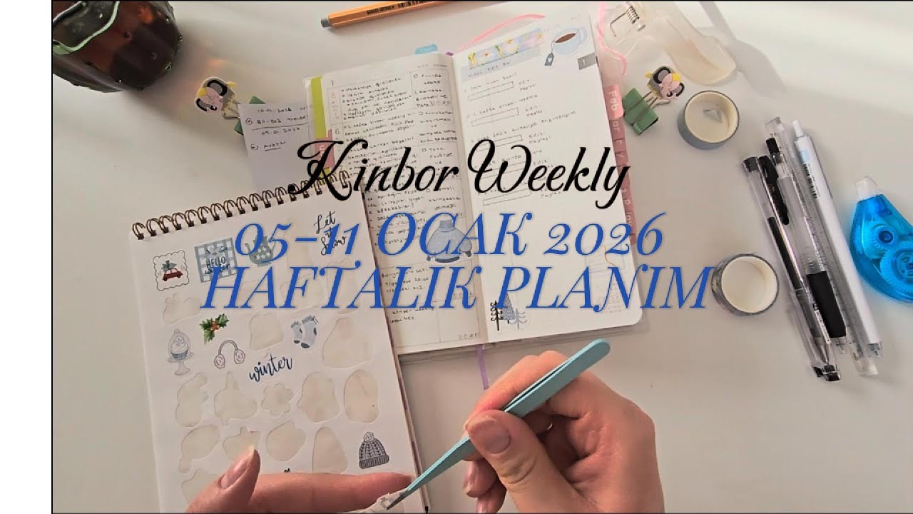 Kinbor Weekly 05-11 Ocak Haftalık Planım