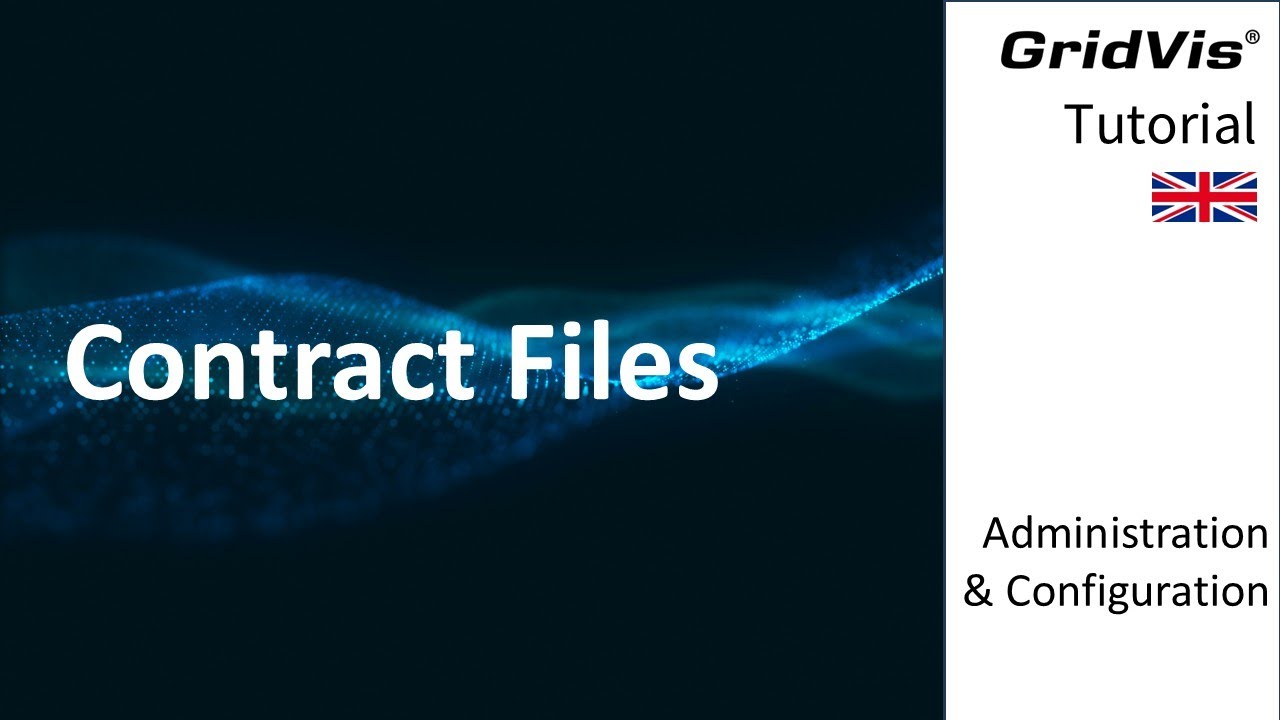 Creating Contract Files | Master Data (EN)