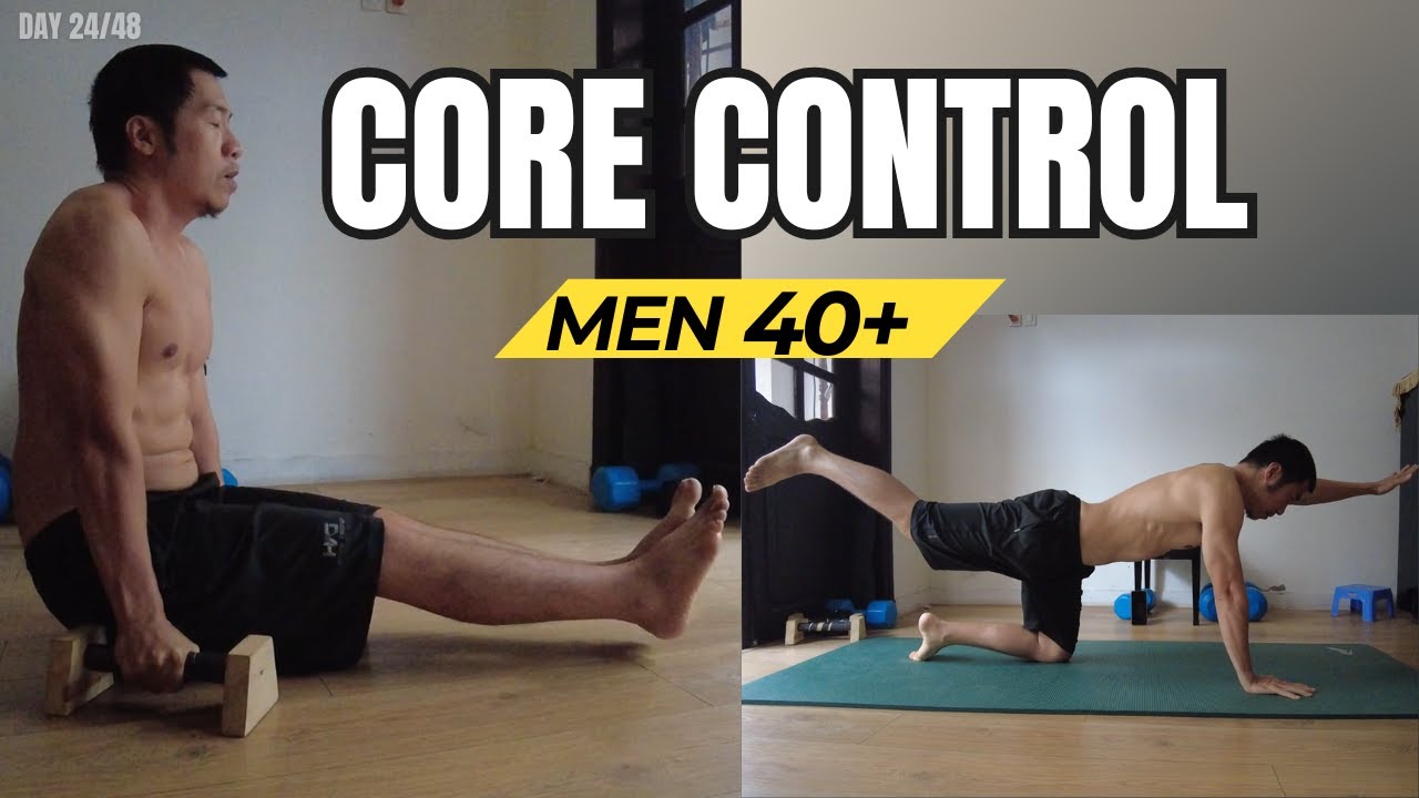 L-Sit, Hollow Hold & Bird Dog for Strong Abs and Stability | DAY 24 – CORE CONTROL