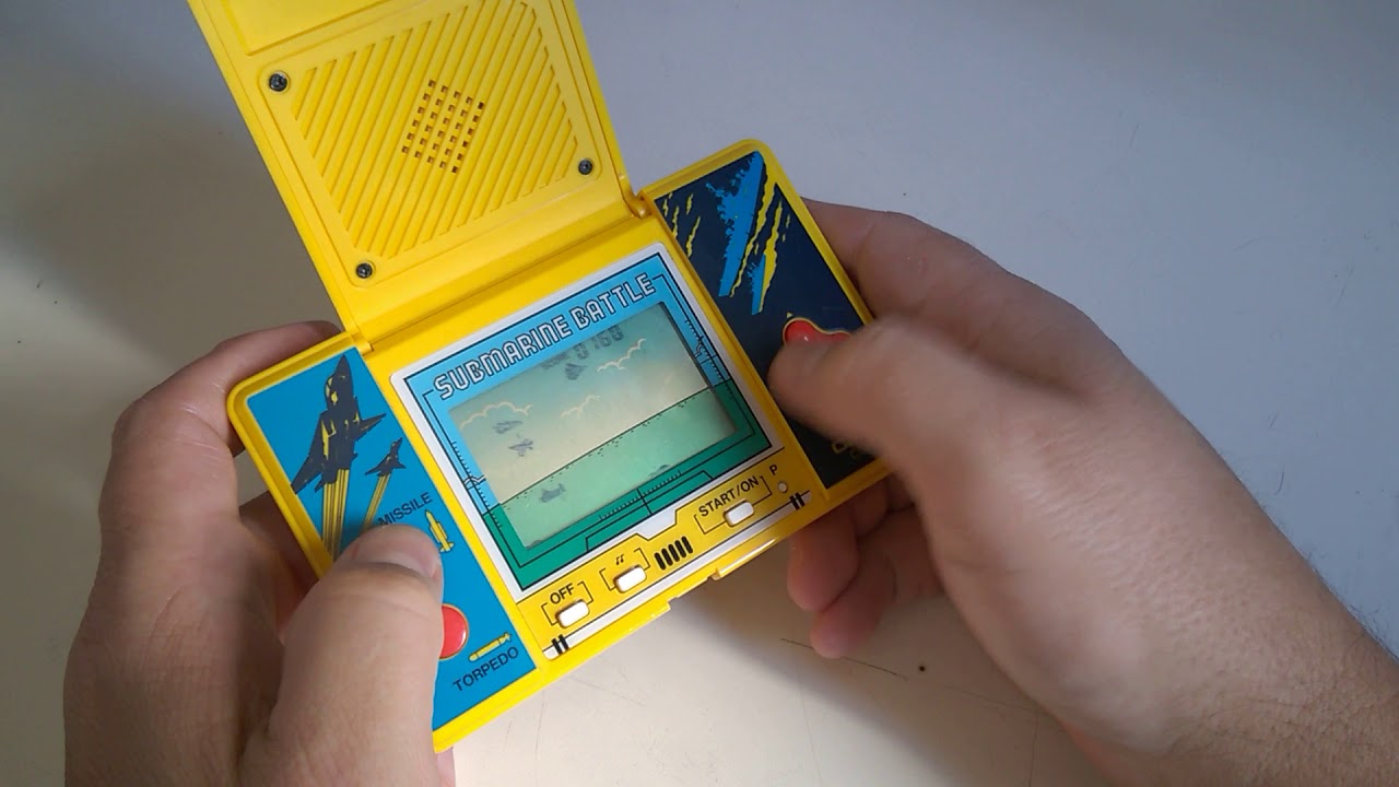 MINI GAME CASIO SUBMARINE BATTLE CG-330 1985