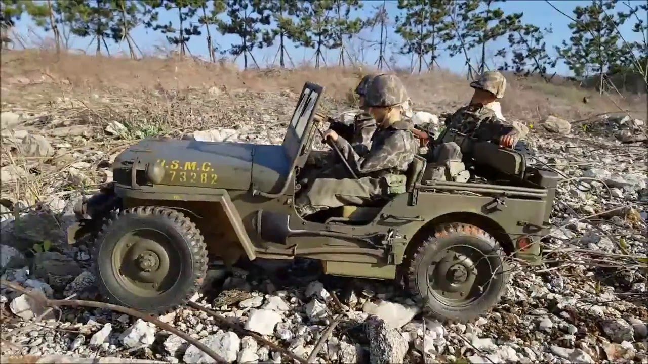 1/6 Willys Jeep Scale RC by Blue Steel Custom works