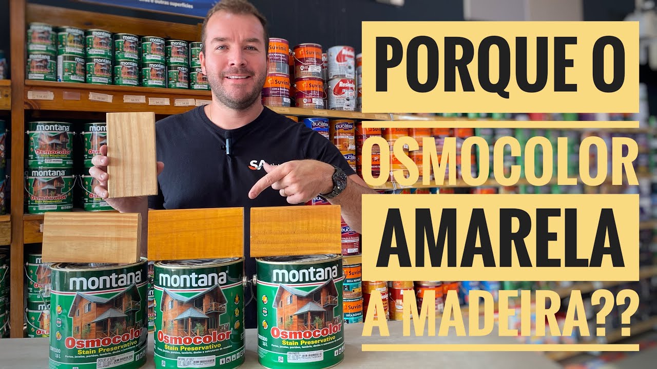 Saiba Qual é a Diferença Entre Osmocolor Stain Incolor Uv Glass Natural Uv Gold e Transparente