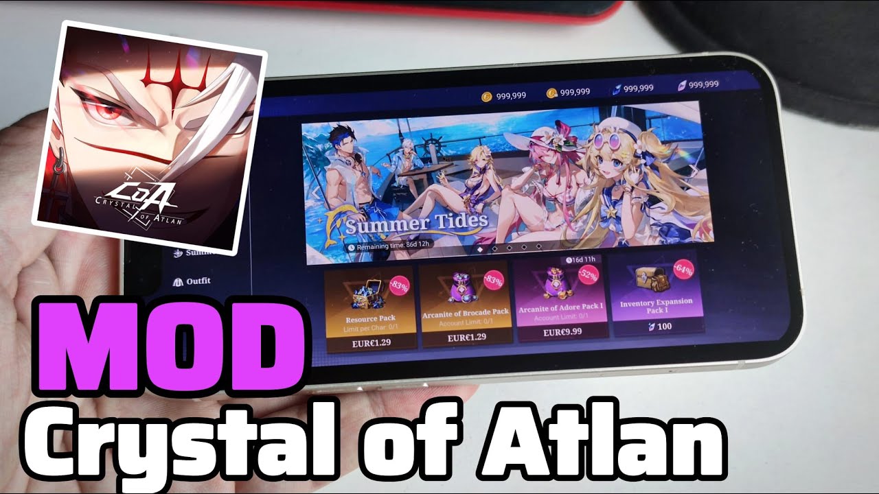 Crystal of Atlan Hack/MOD Apk ✅️ Get Unlimited Opal & Diamonds in Crystal of Atlan!! (iOS/Android)