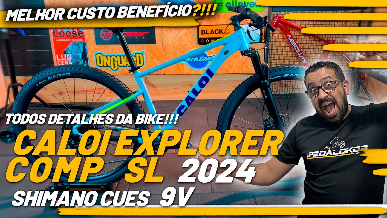 LANÇAMENTO CALOI EXPLORER COMP SL 2024 - CUES 9v | PEDALOKOS