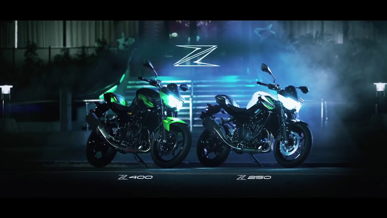 2019 Kawasaki Z400 Z250 - Promotion Movie