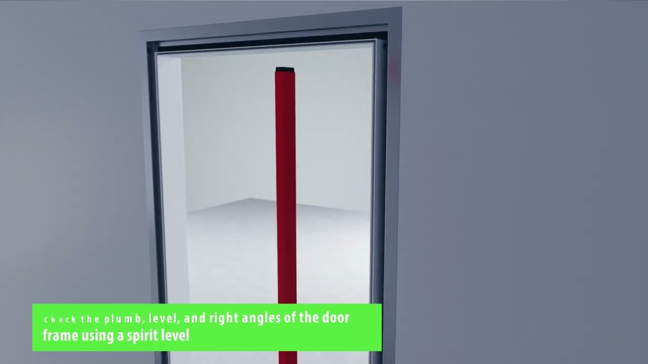 Assembly instructions for casing door frame VOSTER