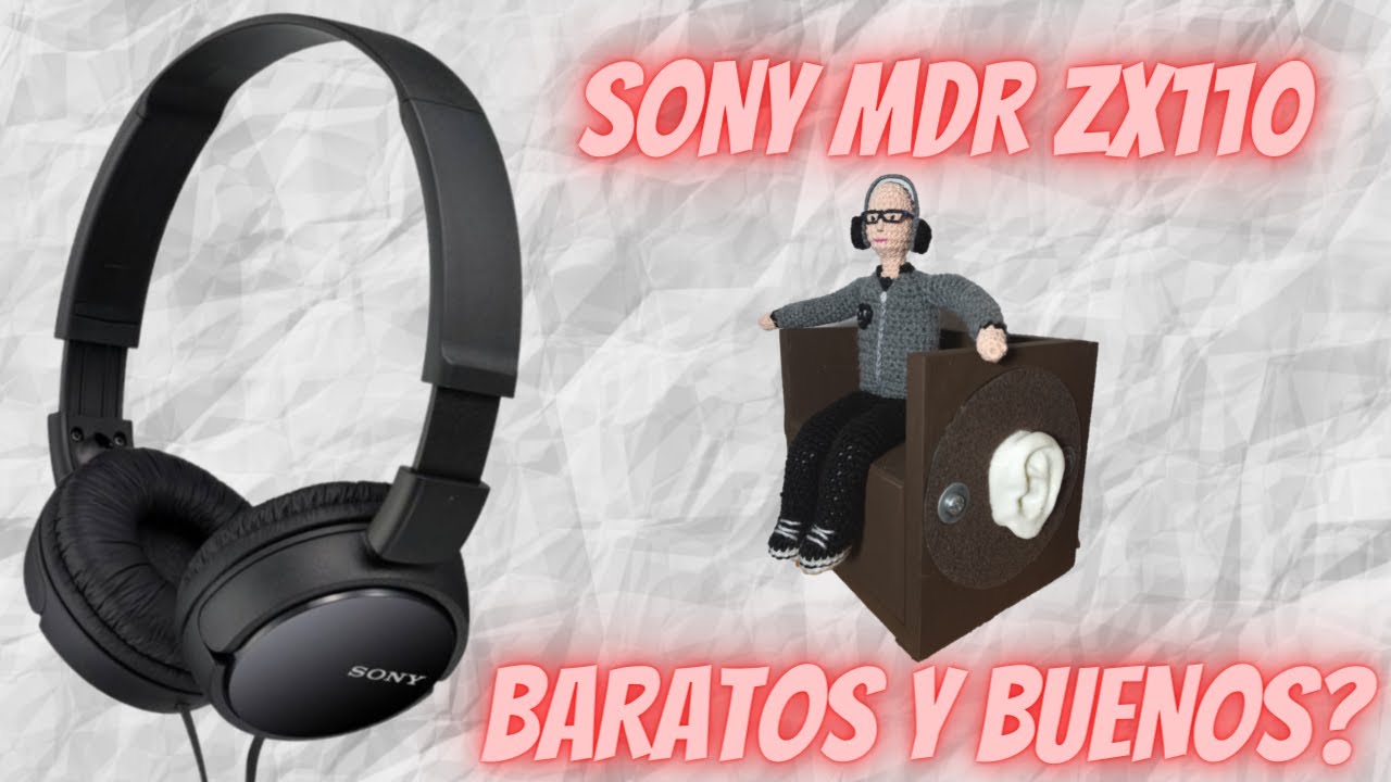 AURICULARES - SONY  MDR ZX 110🎧🙌 - REVIEW Y MEDICIÓN