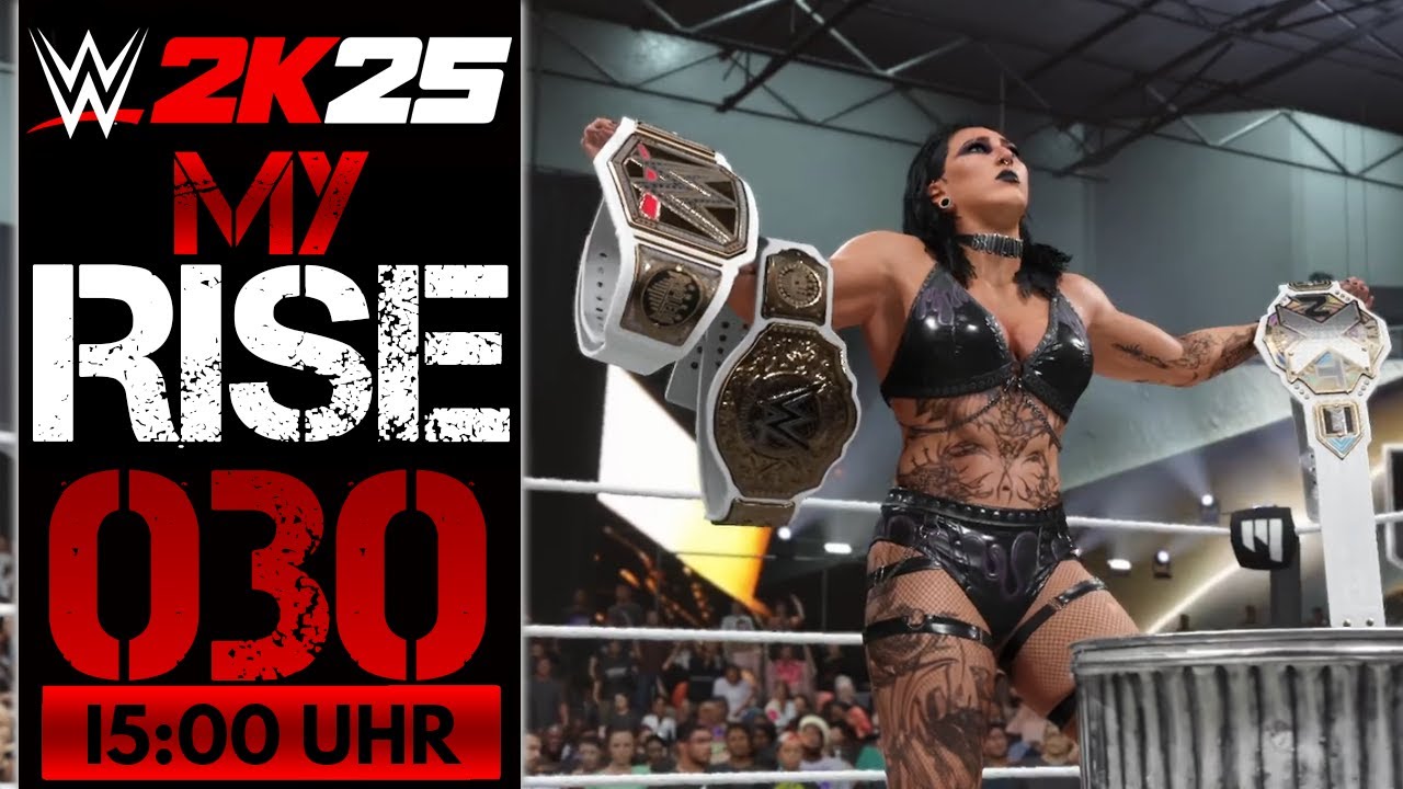Die Rhea Ripley Story - Wir haben alle Championships! 😮 | WWE 2k25 (Bloodline Edition) My Rise #030