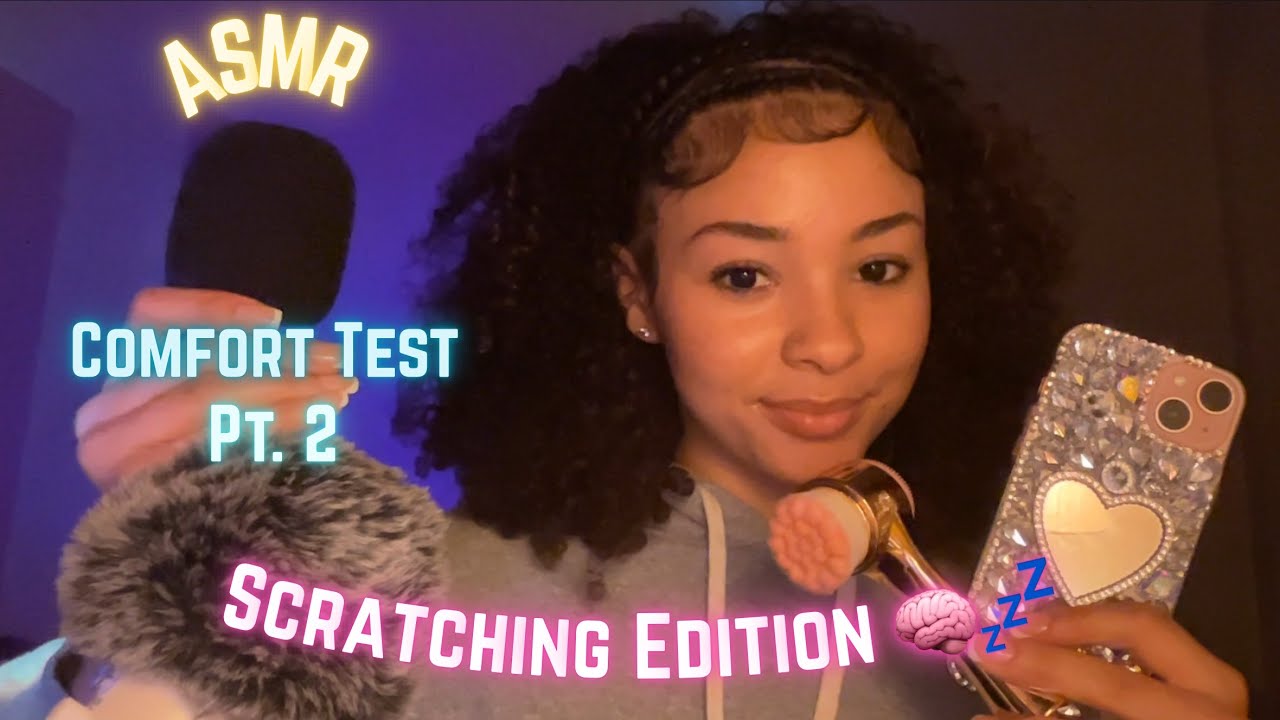 ASMR | Scratching Comfort Test 🧠💤 (Episode 2)